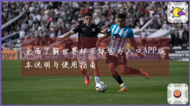 全面了解世界杯买球官方入口APP版本说明与使用指南